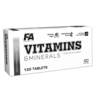 FA Nutrition- Vitamins&Minerals (120 tablets)