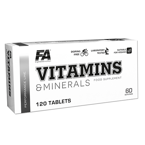 FA Nutrition- Vitamins&Minerals (120 tablets)